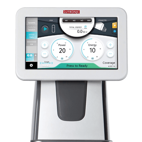Fractional skin resurfacing laser system